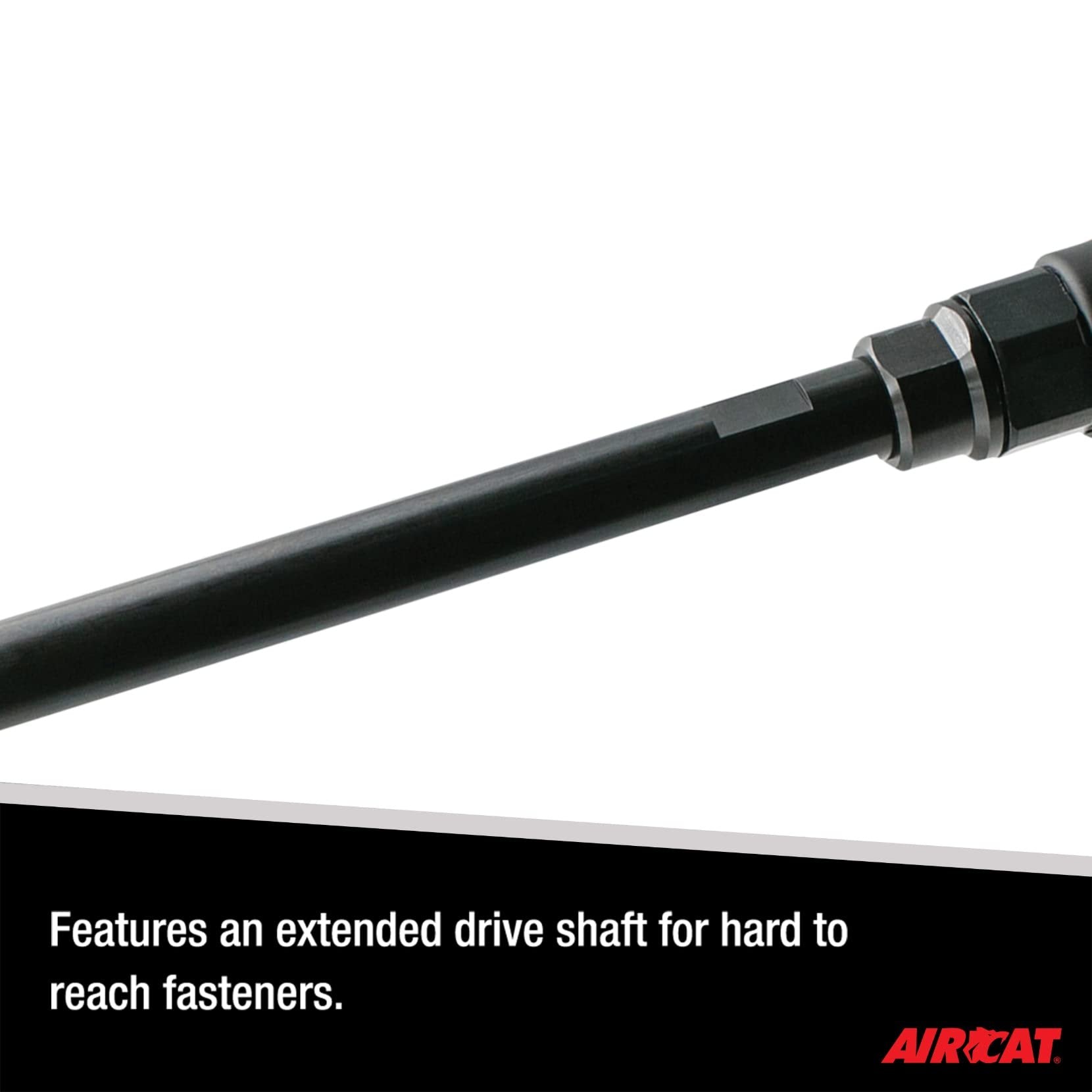 AirCat 808-22 : Cliquet allongé 3/8" 22" 65 Ft-Lb 160 tr/min