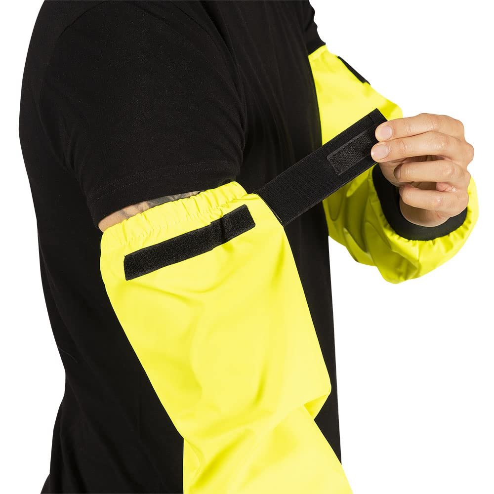 Pioneer V3240870-O/S Dry Gear® Manchons ignifuges, jaune fluorescent, O/S