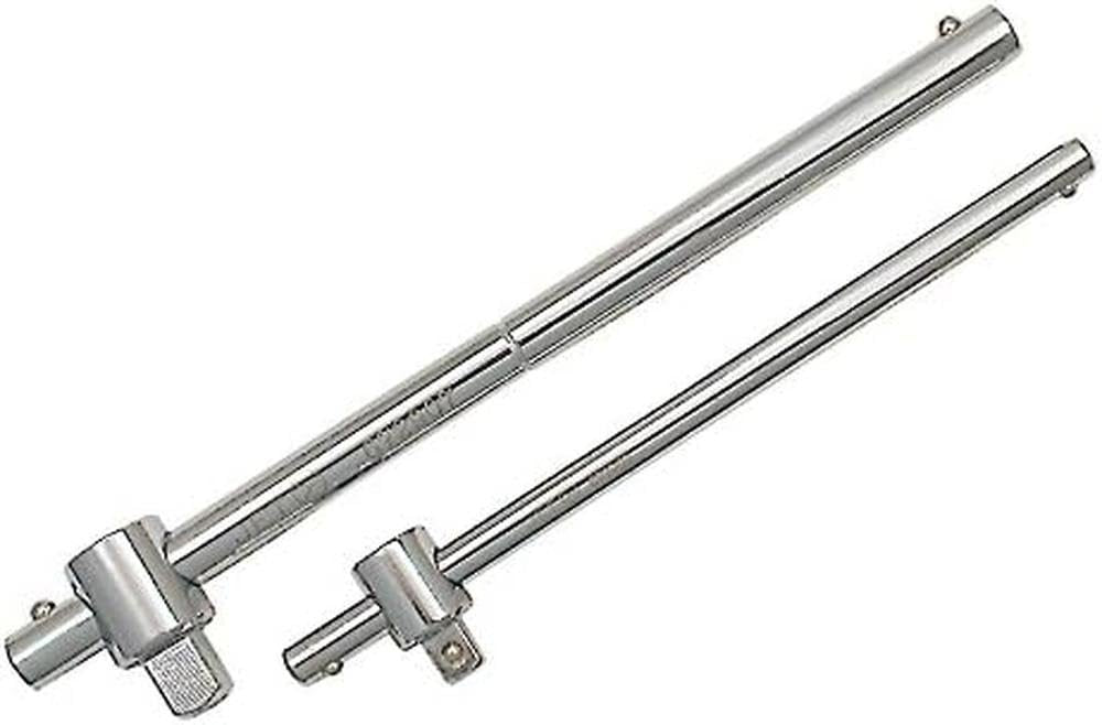 Jet 674904 1-inch Drive Chrome Sliding T-Handle, 22-inch Long