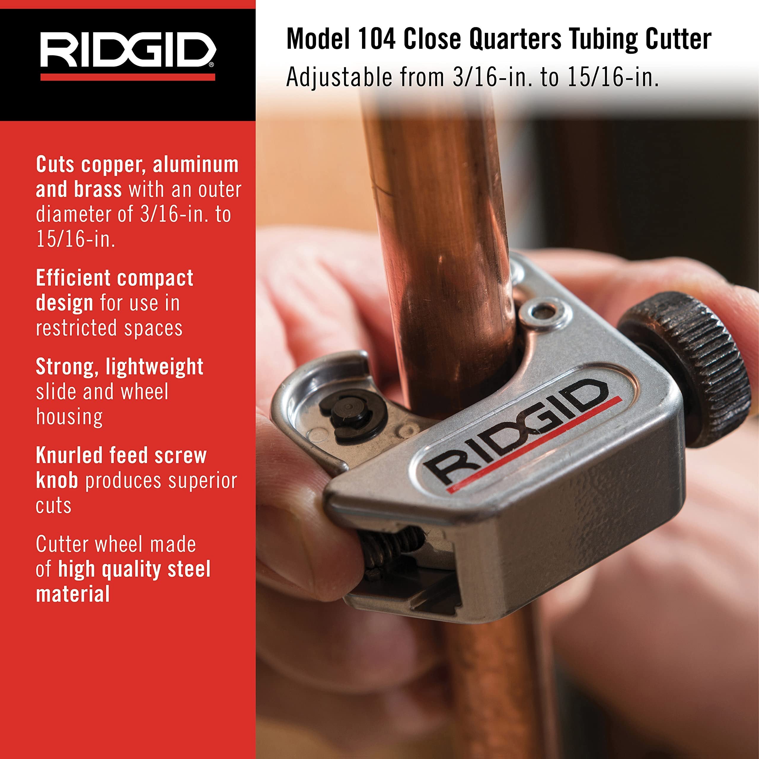 Ridgid Tools 32985 Cortador para espacios reducidos