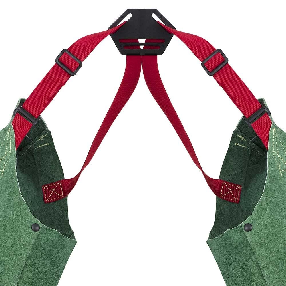 Pioneer V2340920-O/S Welding Sleeve, Leather, Green Universal