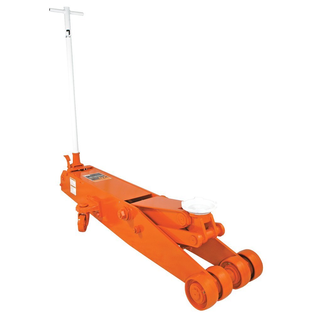 Strongarm Super Heavy-Duty Long Chassis Hydraulic 20 Ton Floor/Garage Service Jack - Car, Truck, Fleet, Military, 30438