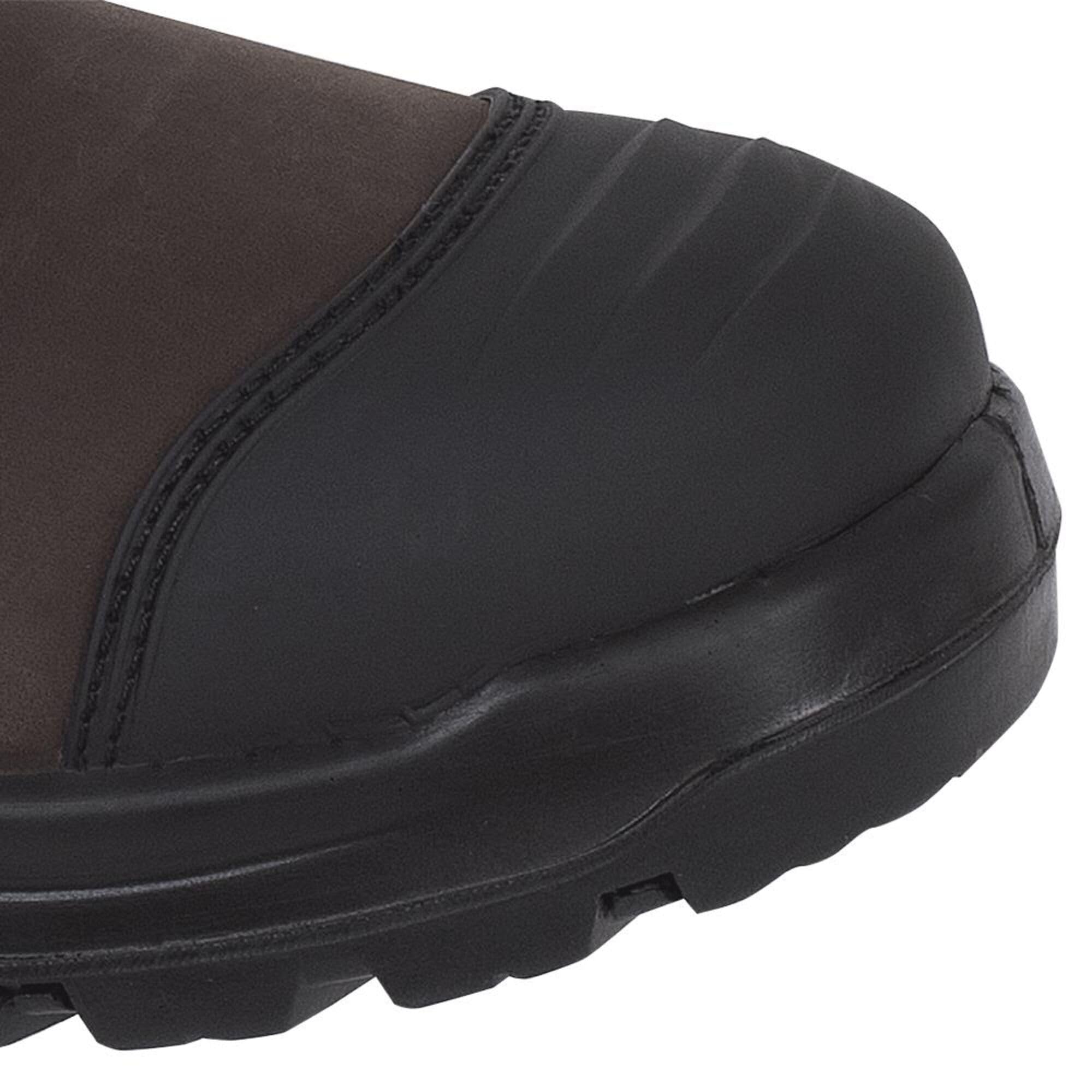 Pioneer V4610330 8-inch Steel Toe Bumper Cap Leather Work Boot CSA Class 1