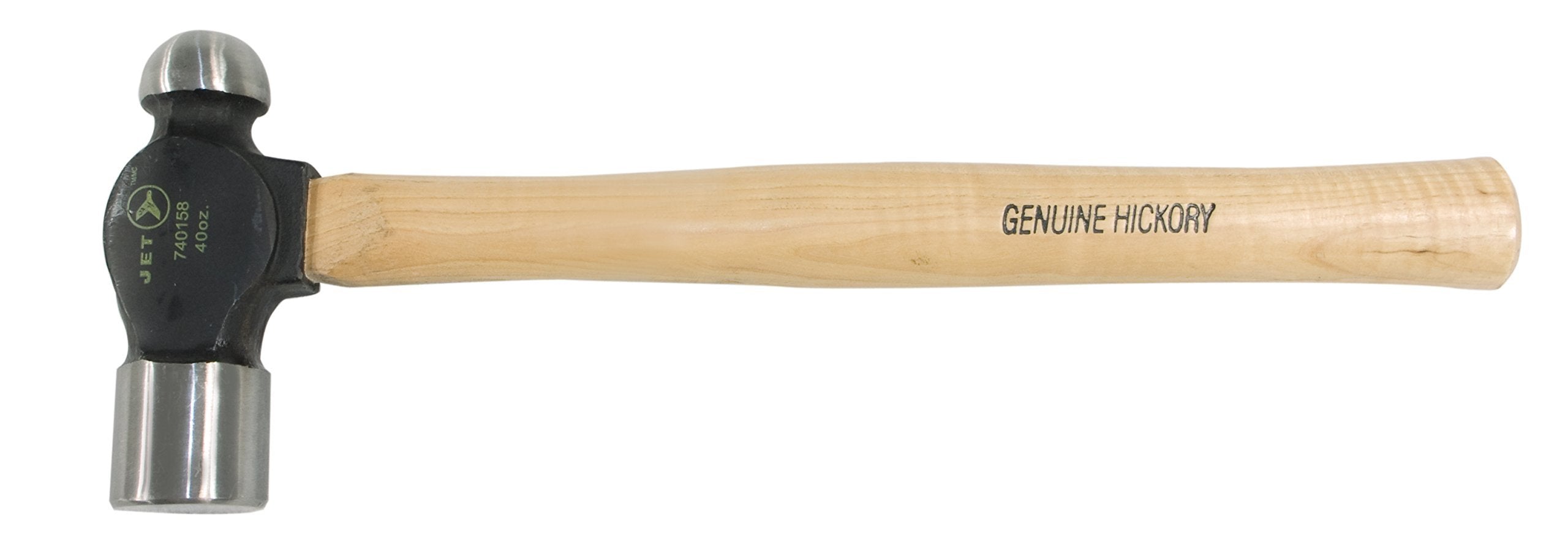 Jet 740158-40-Ounce Ball Pein Hammer-Hickory Handle