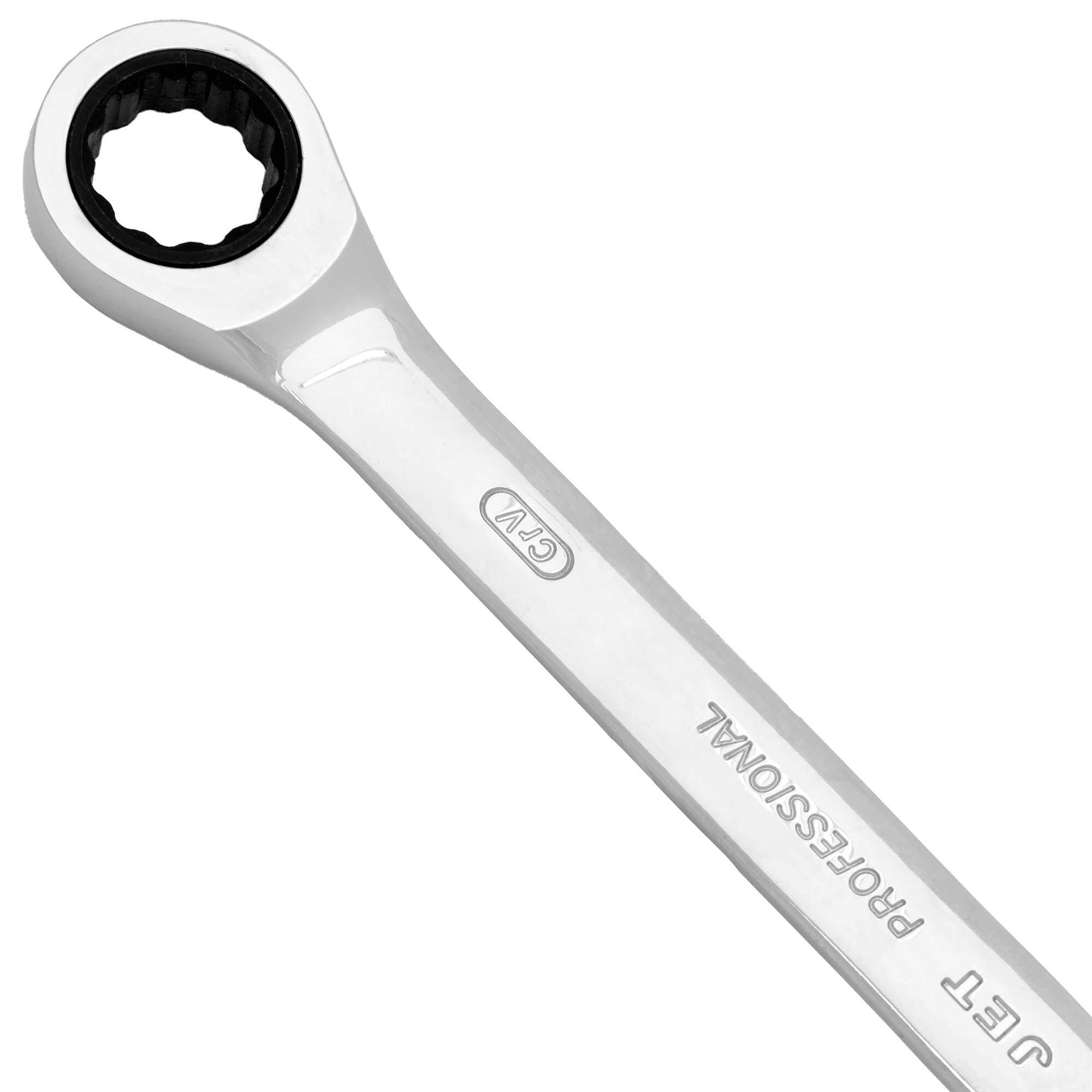 Juego de llaves combinadas con trinquete SAE largas Jet de 8 piezas, 700308