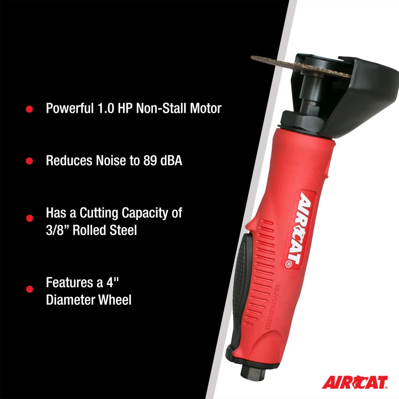 AirCat 6560: 1 Hp 4" Cut-Off Tool 14,000 RPM