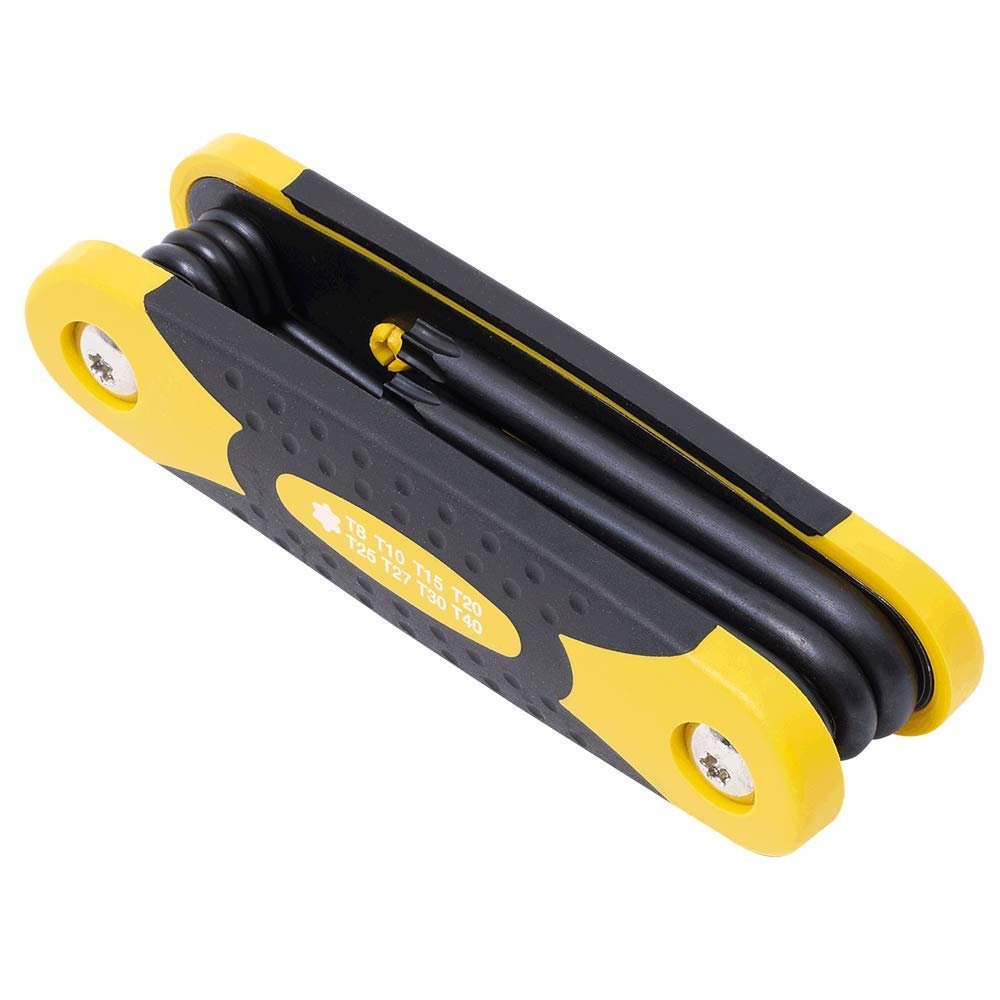 Jet 775192-Jeu de 8 clés TORX pliantes