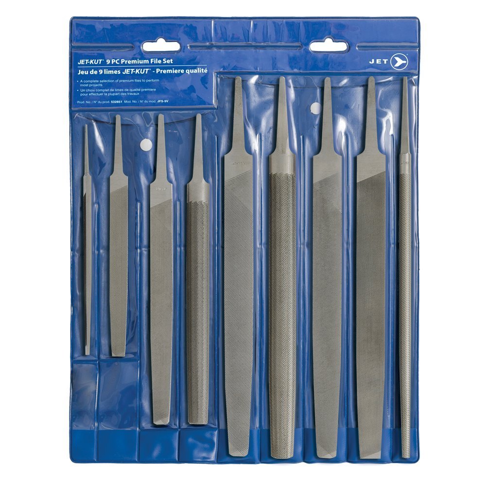 Jet Jet-Ku - t 9-Piece File Set-Premium