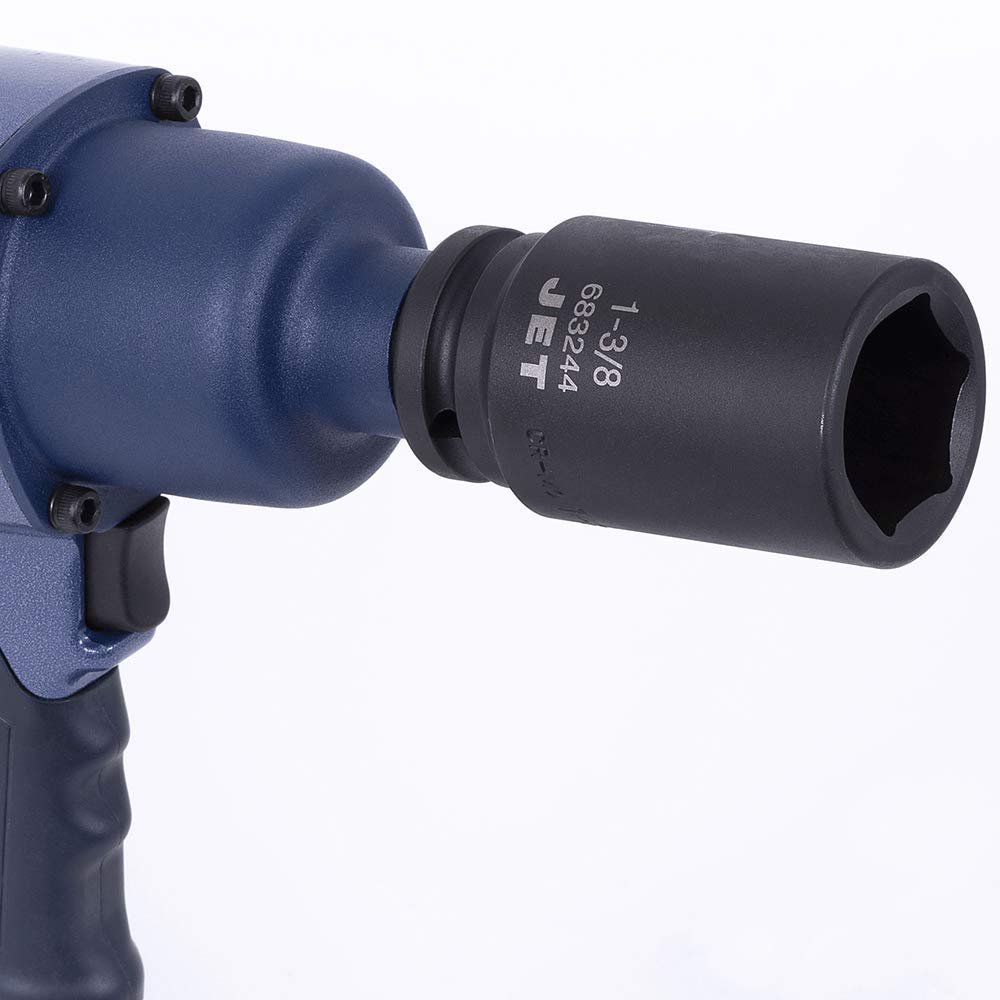 Juego de vasos de impacto profesionales SAE regulares de 8 piezas con accionamiento Jet de 3/4 pulgadas, 6 puntos, 610402