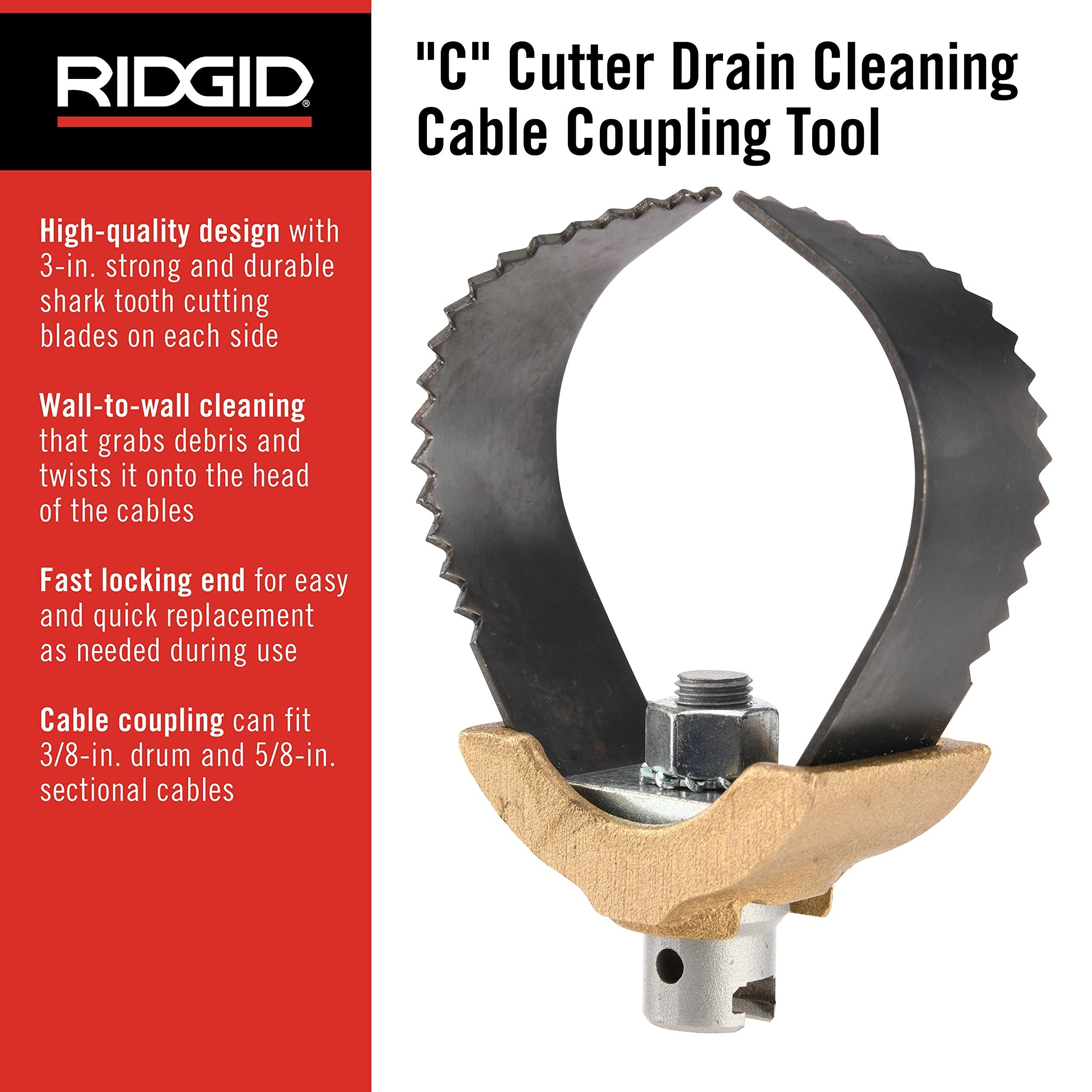 Ridgid 52822 T-232 3-Inch H-D C Cutter