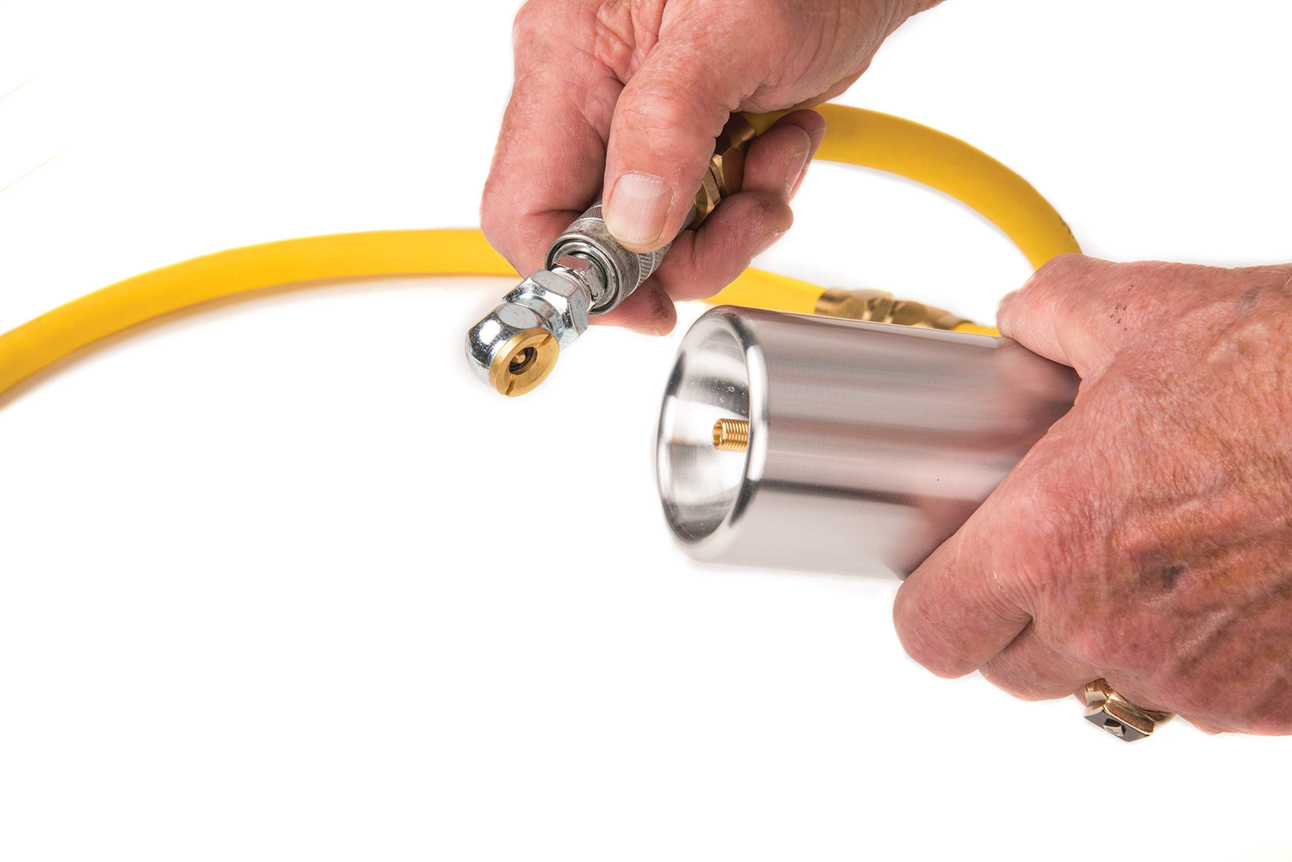 Vaper 19426 Flacon pulvérisateur rechargeable en aluminium - 7,7 oz