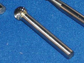 ATD Tools 8165 Carbide Burr, Cylinder Ball 0.37 In. Diameter