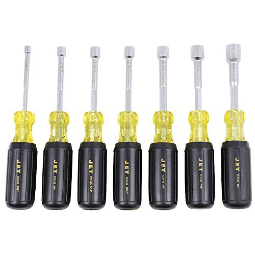 Jet 721101-7-Piece S.A.E. Cushion Grip Nutdriver Set