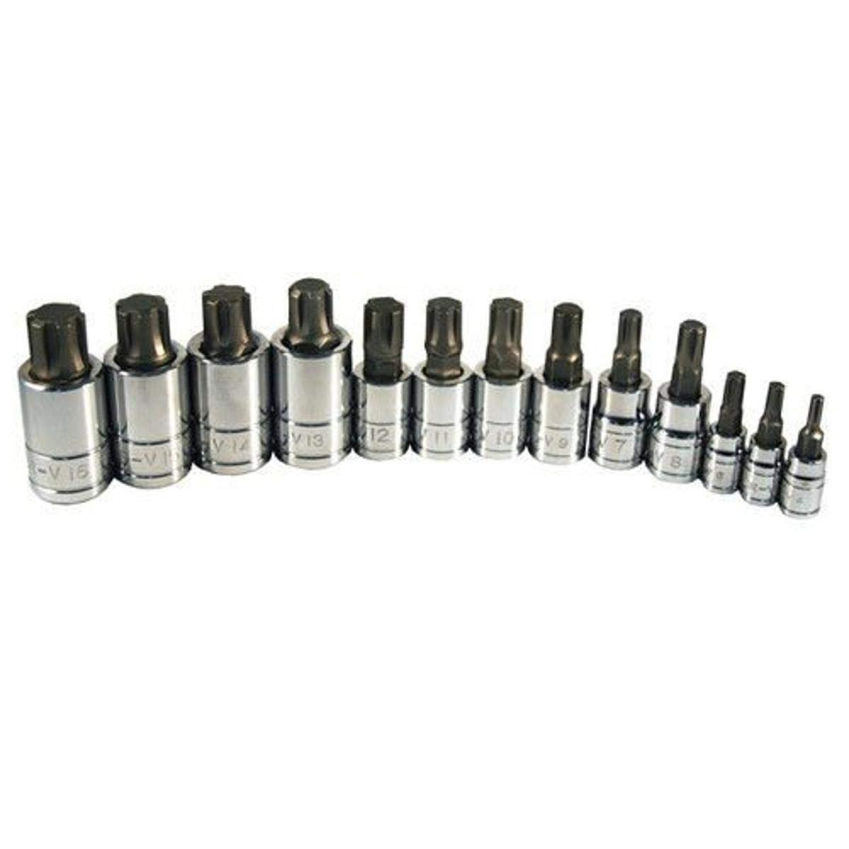 ATD 13780 Ribe Bit Socket Set, 13-Piece