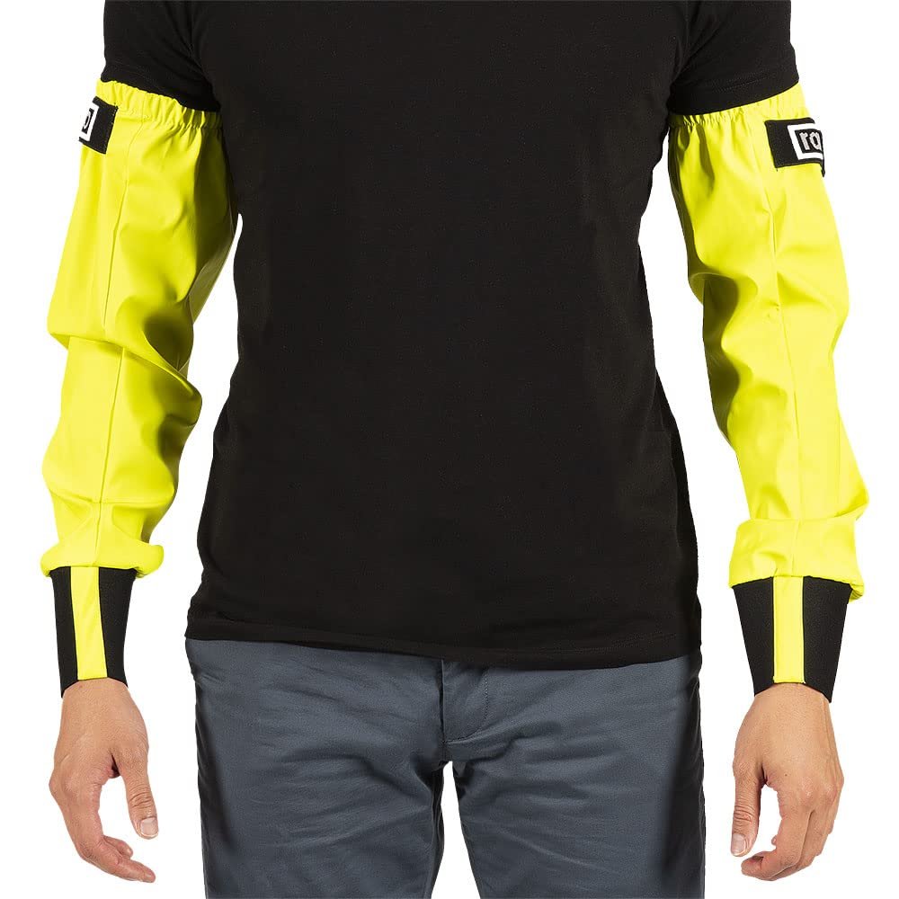 Pioneer V3240870-O/S Dry Gear® Manchons ignifuges, jaune fluorescent, O/S