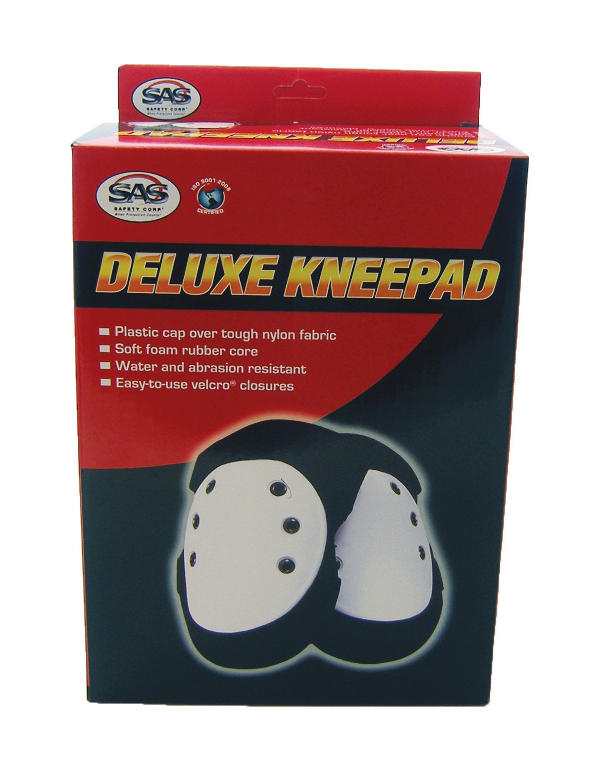 Rodilleras SAS Safety 7102 Deluxe con tapa dura