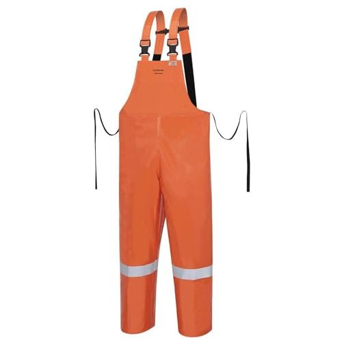 Pioneer PVC Coated Nomex/Kevlar FR/ARC Rated Overall Bib Work Pants, Adjustable