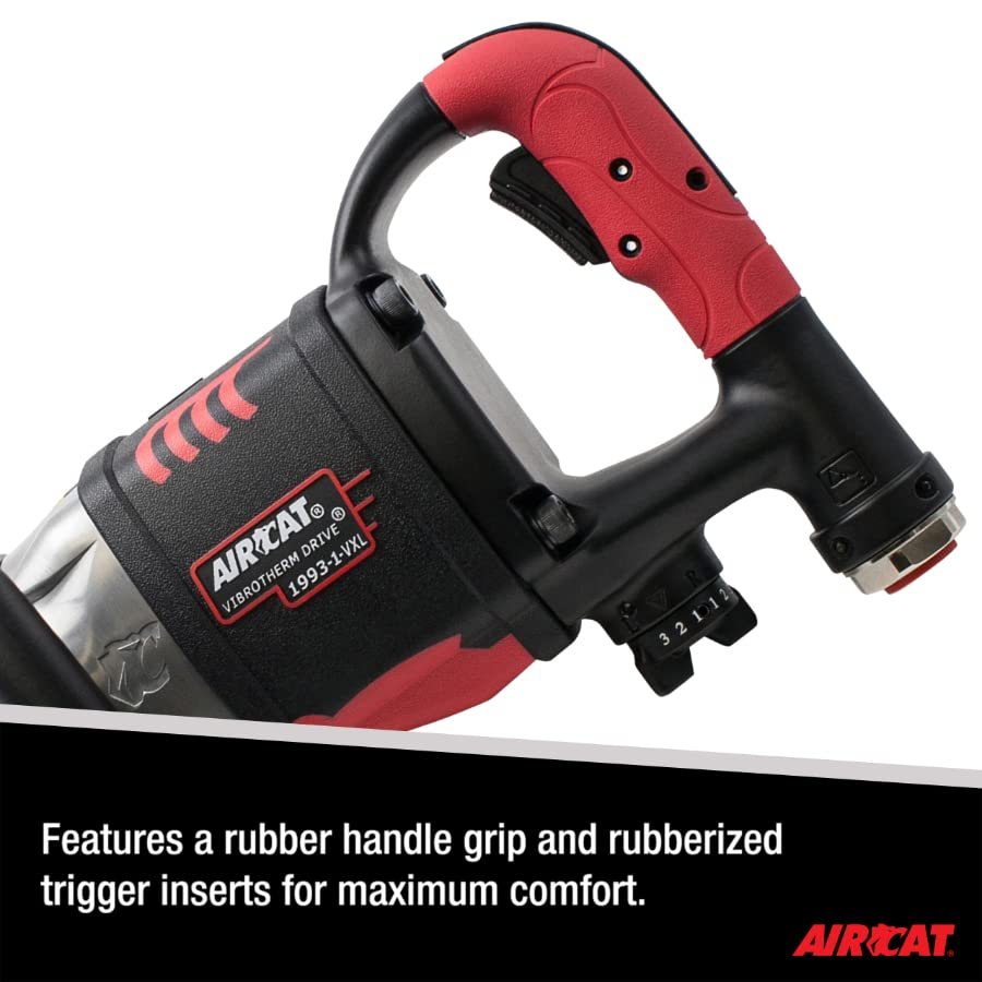 AirCat 1993-1-VXL: 1" Vibrotherm Drive Straight Impact Wrench 2100 Ft-Lb