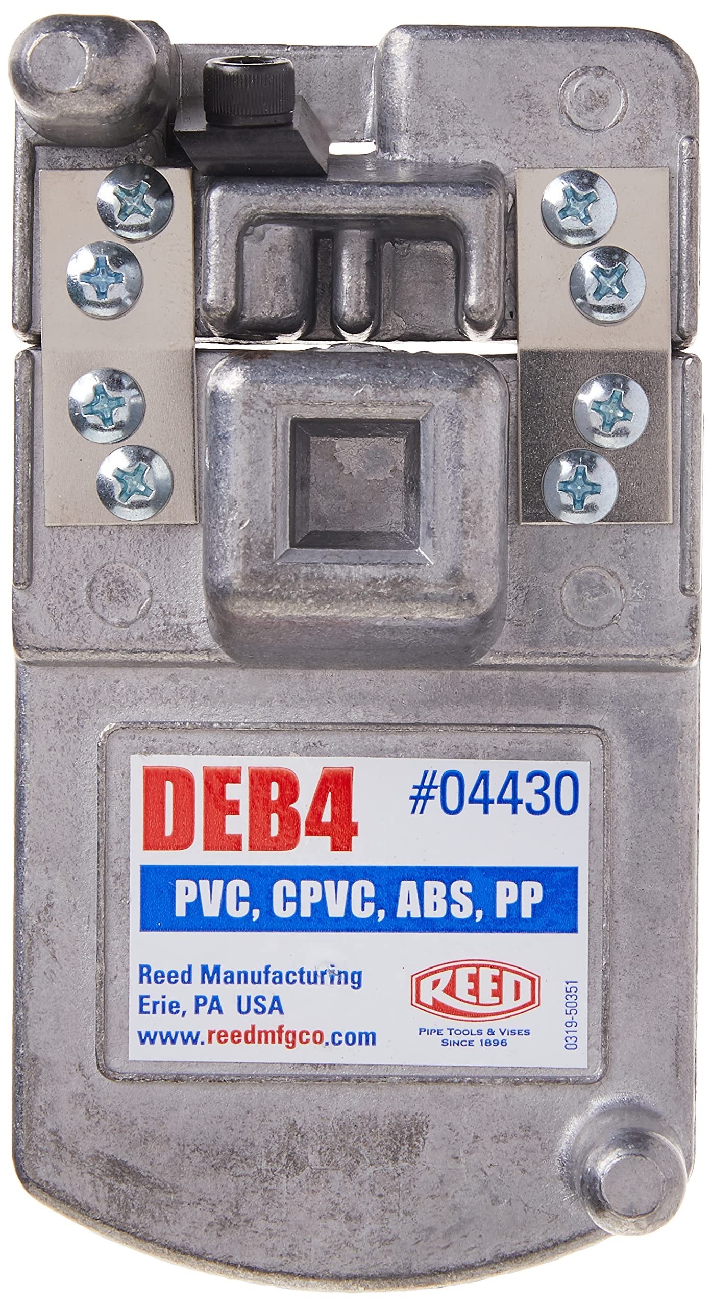 Reed Tool DEB4 Plastic Deburring Tool for 1 1/4” to 4” Pipes