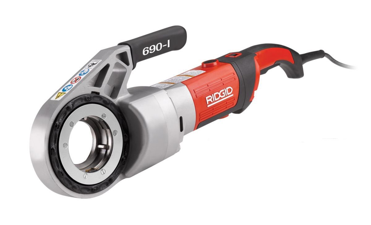 Ridgid 44928 690-I Entraînement portatif uniquement avec boîtier et bras de support