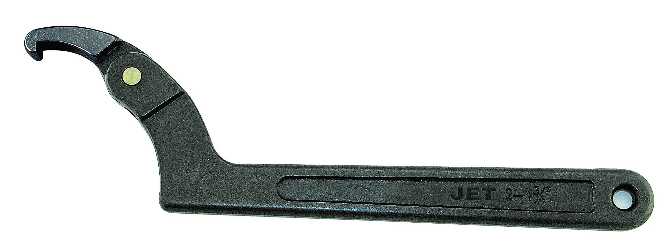 Jet 710904-4-3/4" Adjustable Spanner Wrench-Hook Style
