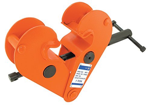 Jet 120603-1 Ton Beam Clamp with Locking Screw-Heavy Duty