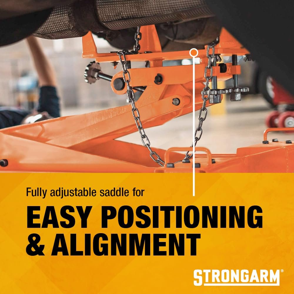 Strongarm Super Heavy Duty 2-Ton Transmission Jack – Low-Profile Design