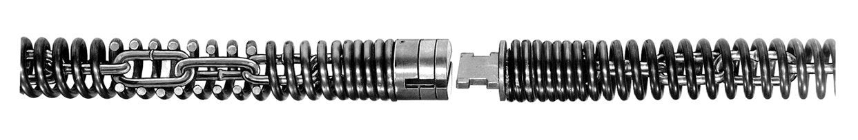 General Wire (161010) Section de câble Flexichain 10LF 10' avec connecteurs en « L »