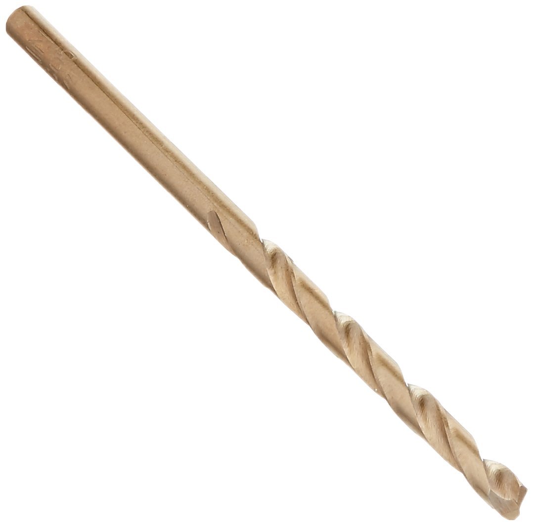 Irwin Tools 63121 Acero de aleación de cobalto de 21/64 pulgadas, longitud de trabajo de 135 grados, paquete de 6