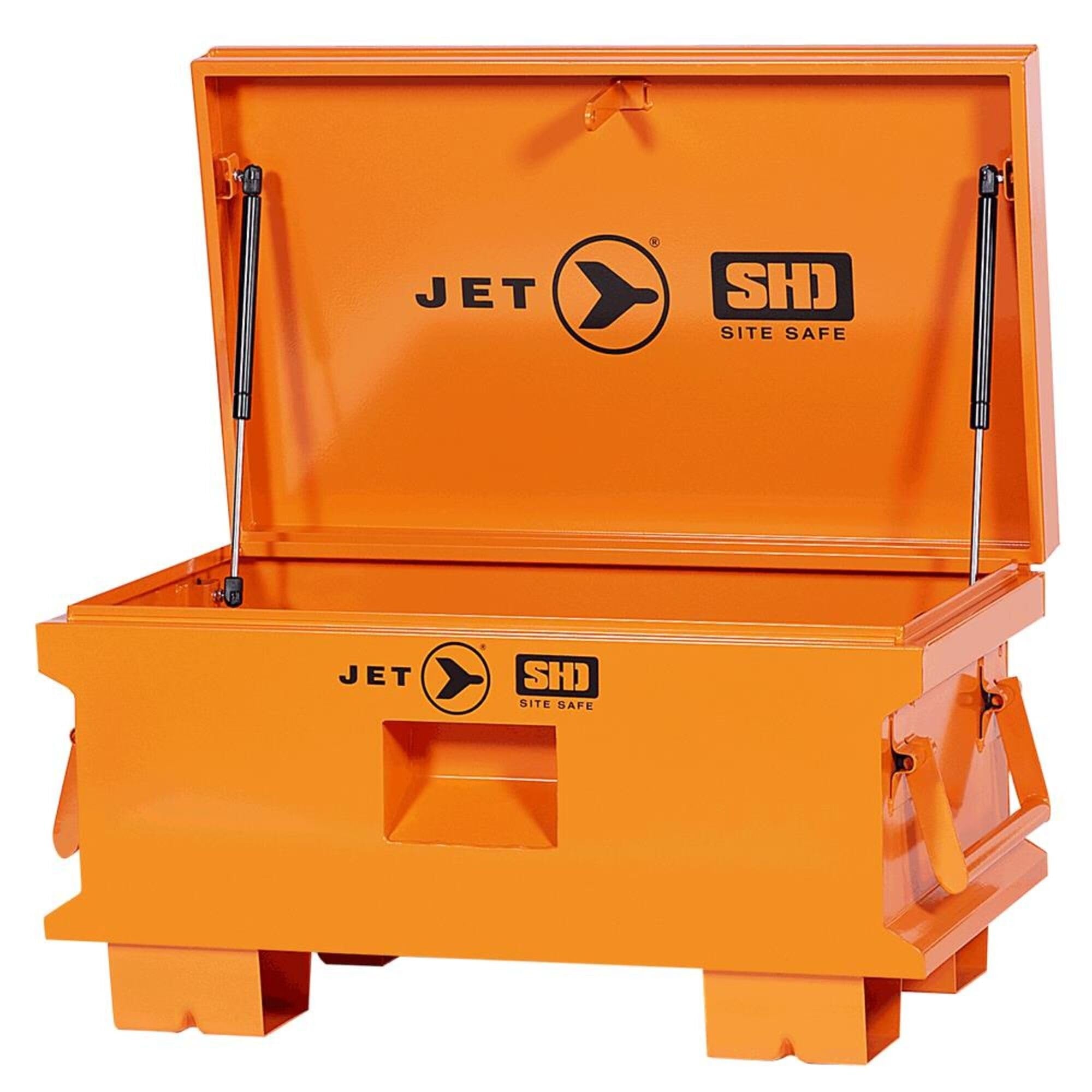 Jet 842480-Caja de almacenamiento de herramientas para el lugar de trabajo de 32 x 19 pulgadas, súper resistente