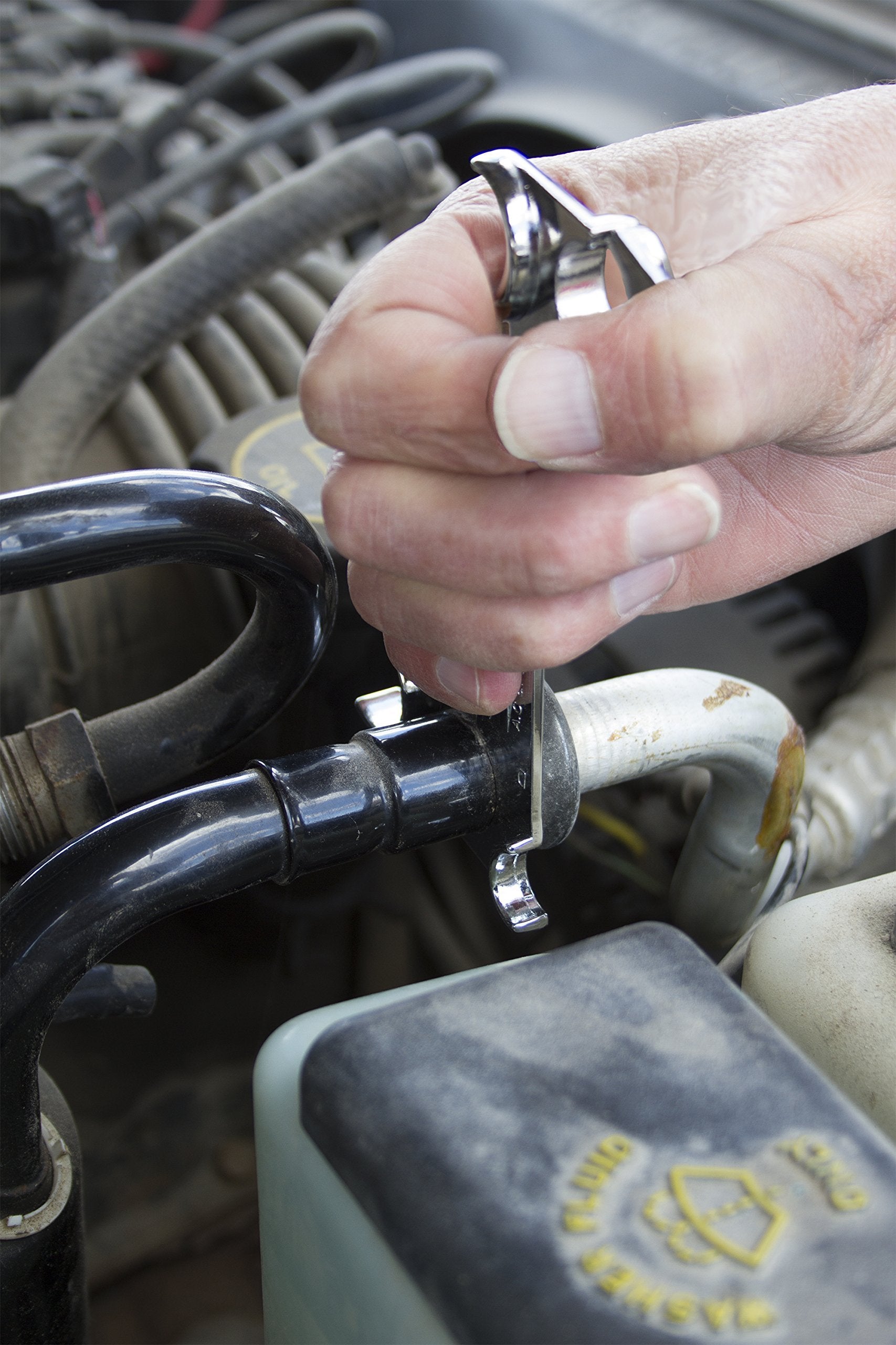 Lisle 63850 Llave y adaptador de 3 mordazas de 58-110 mm