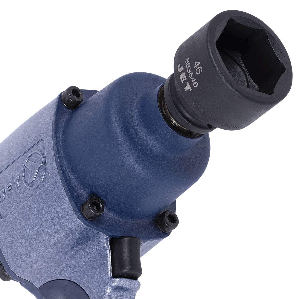 Jet 683546-3/4-Inch Drive, 46mm, Regular, 6 Point, Metric Impact Socket