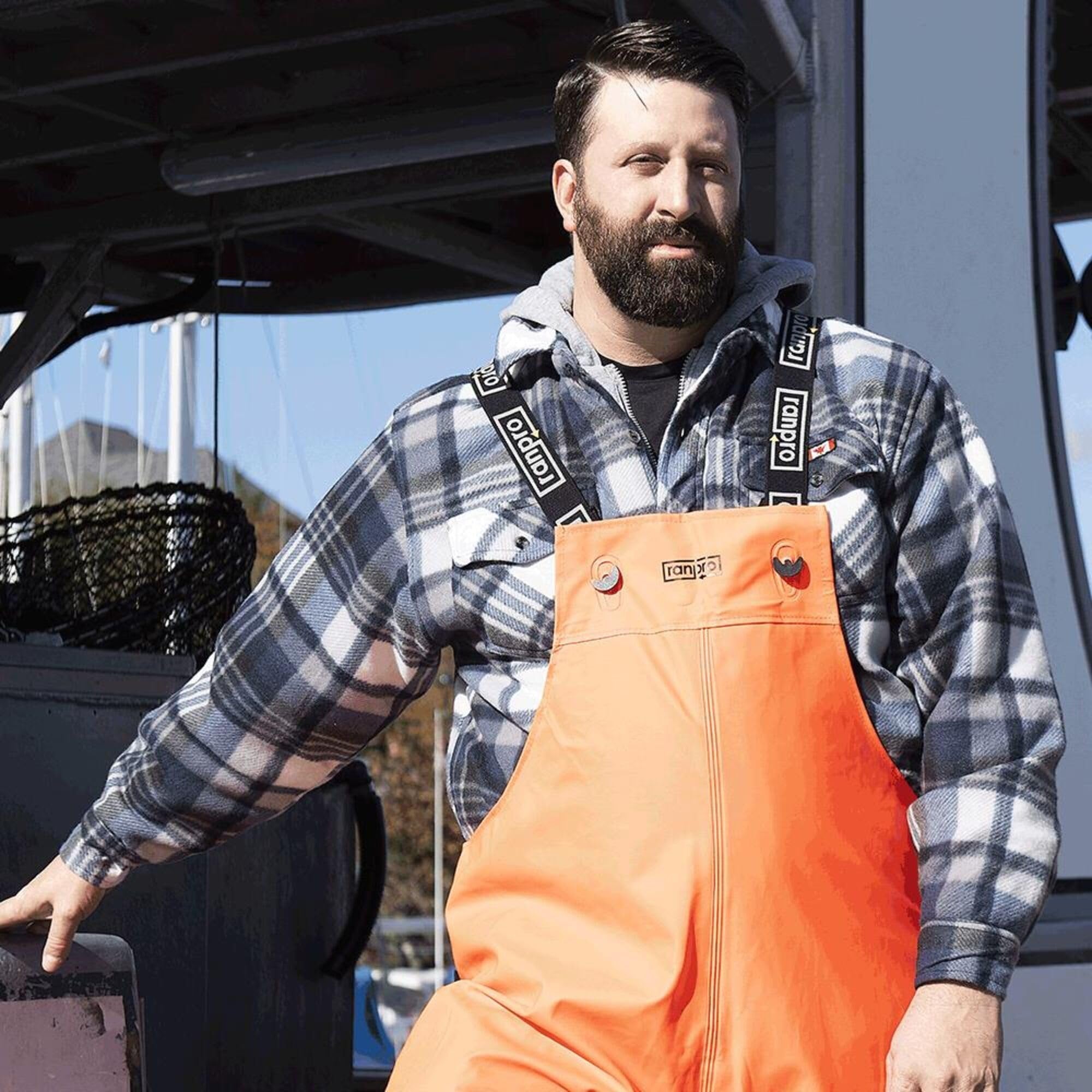 Pioneer Snapper Rain Bib Pant, Abrasion and Tear Resistant, Moss Green