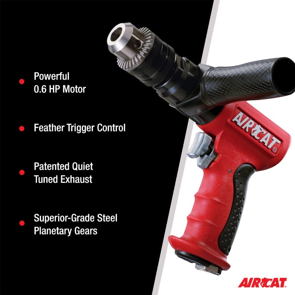 AIRCAT 4450 1/2-Inch DR Reversible Composite Drill