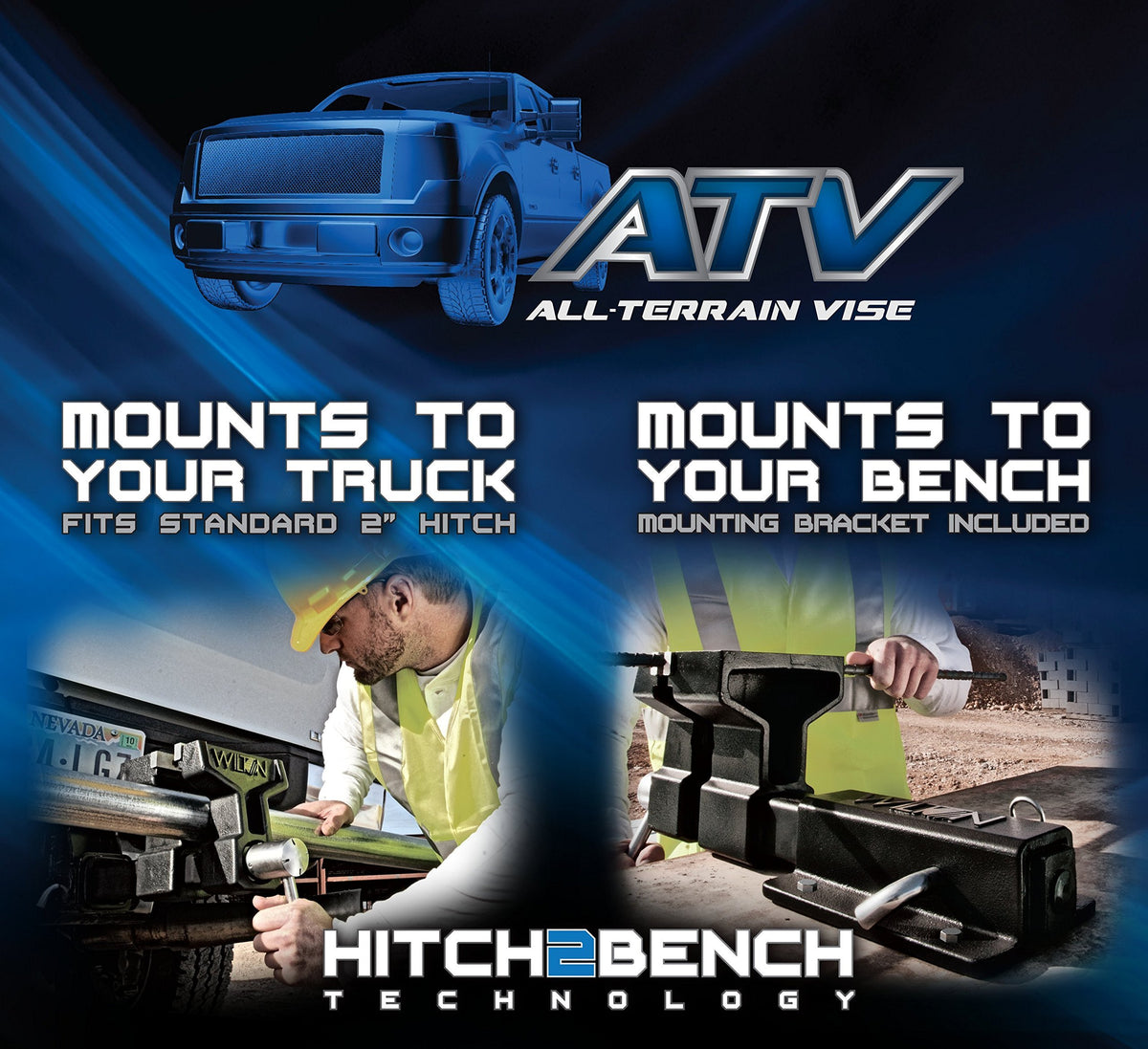 Wilton Tool 10010 Tornillo de banco para camión Hitch2Bench