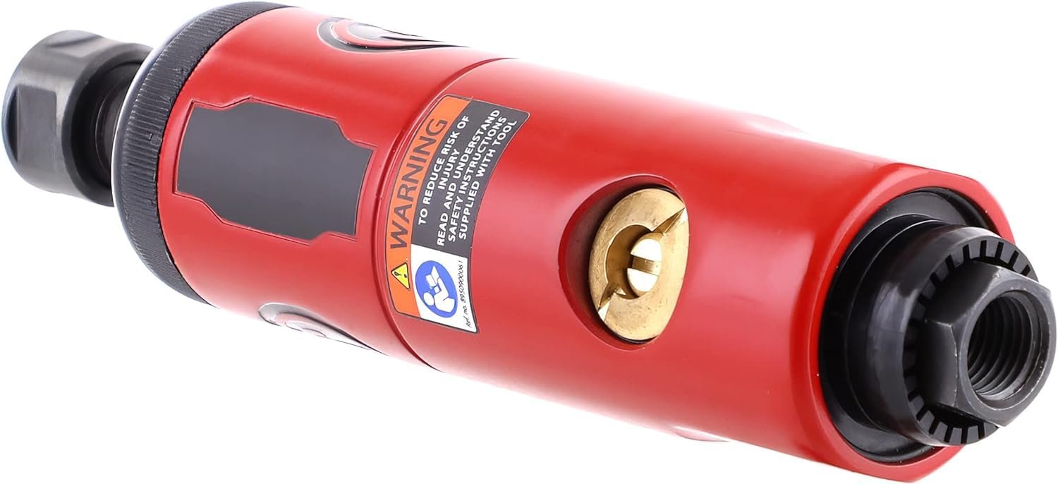 Chicago Pneumatique CP876 Mini meuleuse à matrice d'entretien général avec pinces de 1/4" et 6 mm