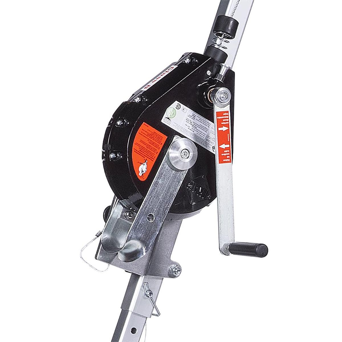 PeakWorks V85025 - Trípode, cabrestante de 65' (20 m) y bolsa - Kit para espacios confinados