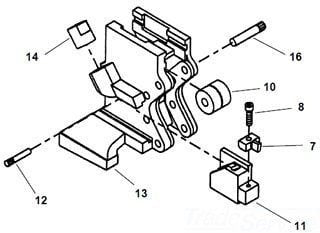 Ridgid 26762 Pin, Groove .375 Dia X 2.00 LG