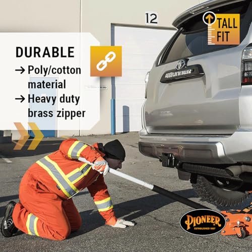 Pioneer CSA Action Back High Visibility Work Coverall with Elastic Waist & Adjustable Wrist, 7-Pocket, Tall Fit