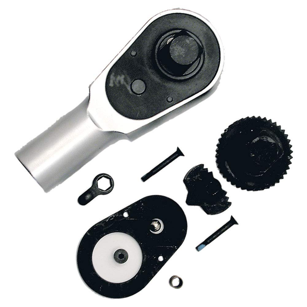 Jet 672927-Llave de trinquete de cabeza ovalada con mango largo Dr de 1/2"