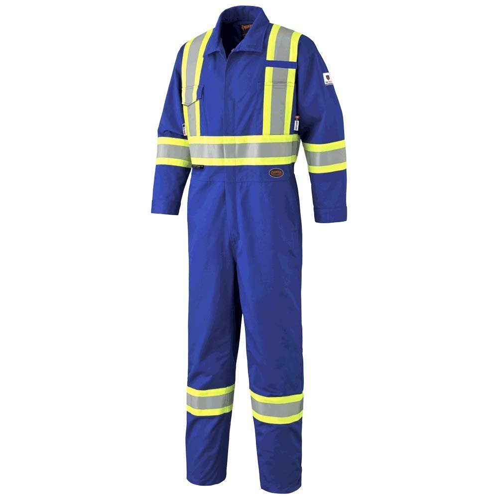 Orange Protective Clothing Heat Resistant Coveralls Pioneer 5522A