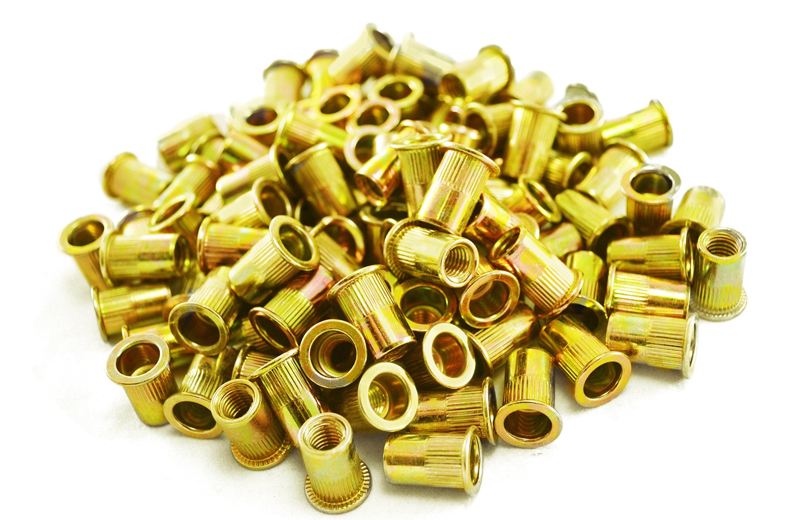 Astro Pneumatic Tool RN8M M8 8mm Steel Rivet Nuts, 100 Piece
