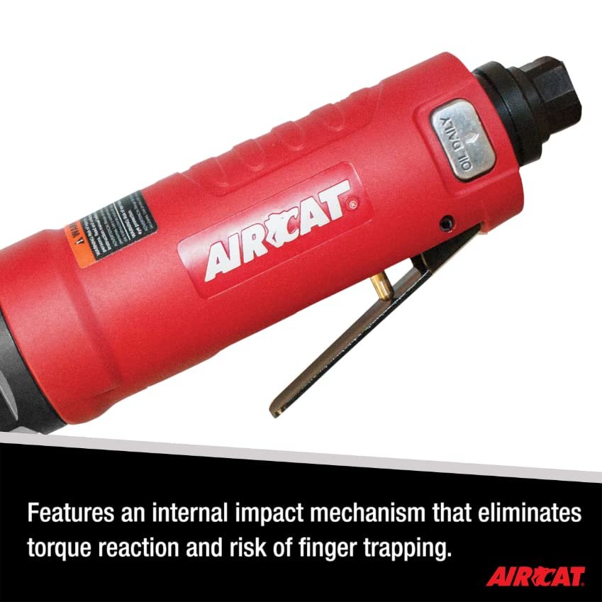 AirCat 803-RW: Trinquete sin retroceso de 3/8" 80 pies-libras 600 RPM