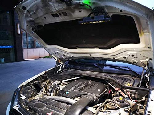 Alert LZR10C Luz de inundación LED COB recargable de 1200 lúmenes, negro/amarillo