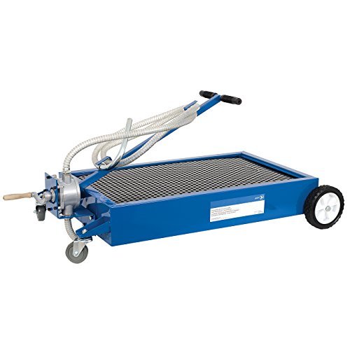 Jet 350515-15 Us Gallon (56 litres) Vidange d'huile de réservoir en acier à profil bas