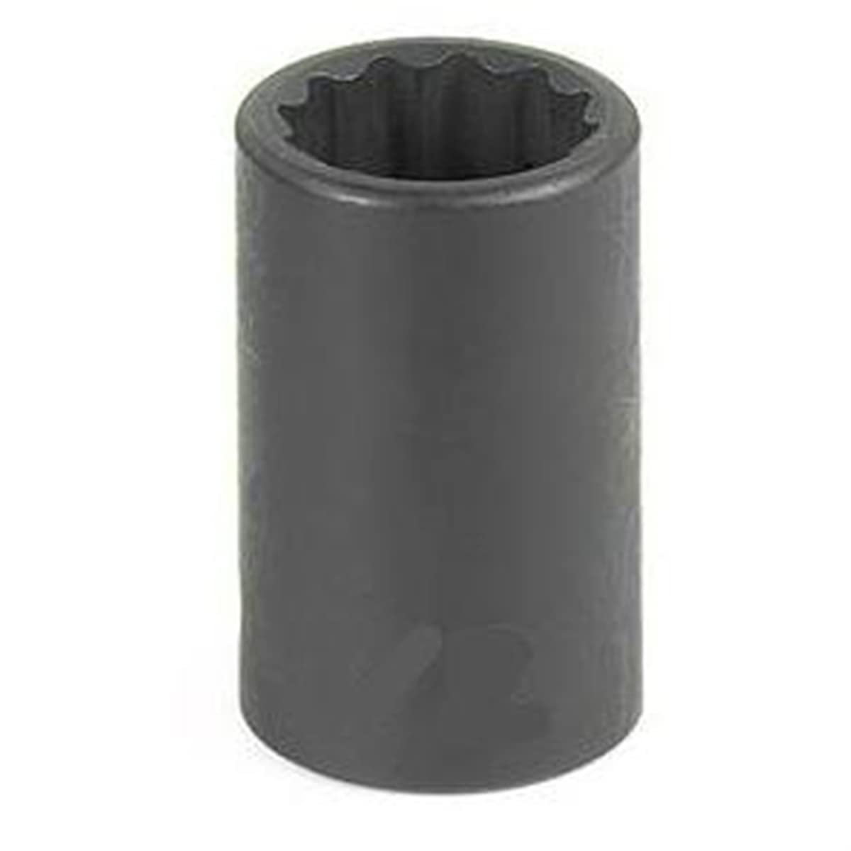 Gris Neumático (1112M) Dado estándar de 12 puntos con accionamiento de 3/8" x 12 mm