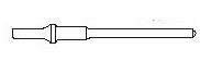 Ajax Tool Works - #12 Roll Pin Driver 1/2 (A1105)