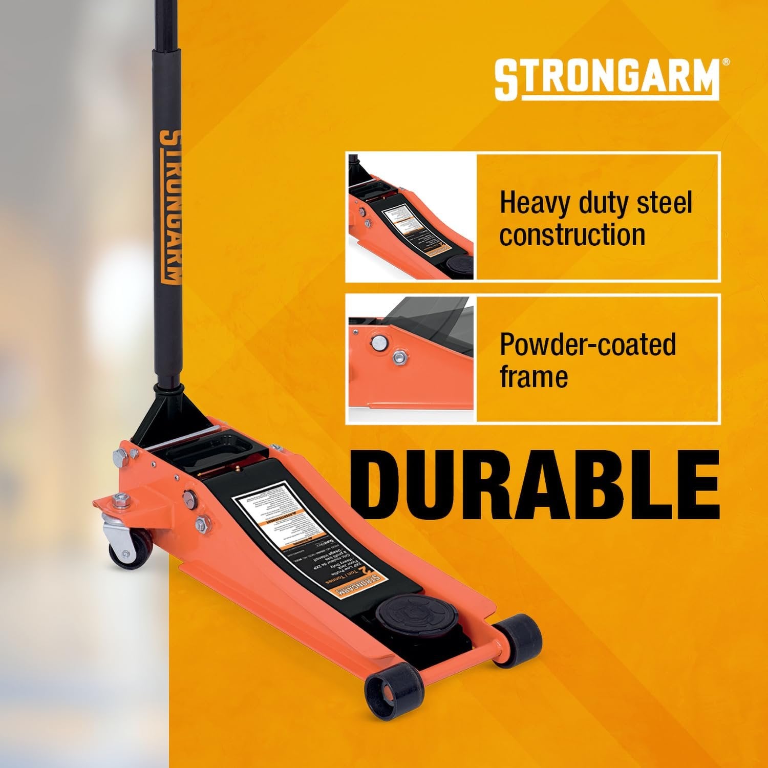 StrongArm 962DL 2XP CRIC DE SOL À PROFIL BAS - 2 TONNES, 030404