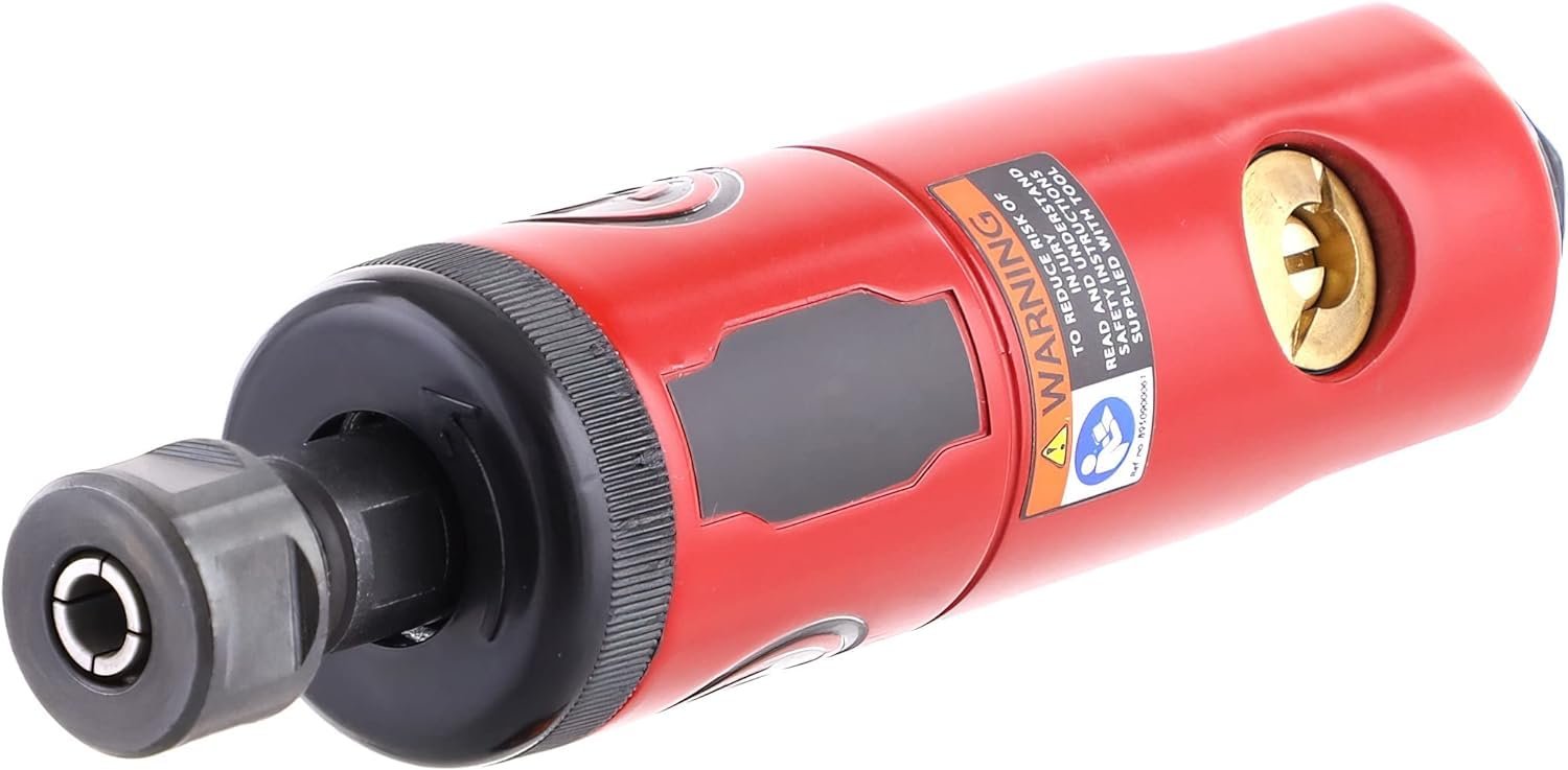 Chicago Pneumatique CP876 Mini meuleuse à matrice d'entretien général avec pinces de 1/4" et 6 mm