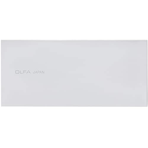 Olfa 1086565 BSF-6B Lame de grattoir flexible à double tranchant de 4 pouces, paquet de 6